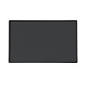 12x20x1 Black Melamine Tray